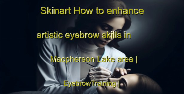 Skinart How to enhance artistic eyebrow skills in Macpherson Lake area | EyebrowTraining | EyebrowClasses | SkinartTraining-Canada